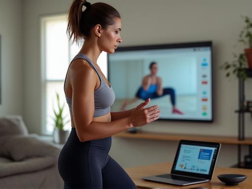 Coaching fitness en ligne et suivi digital